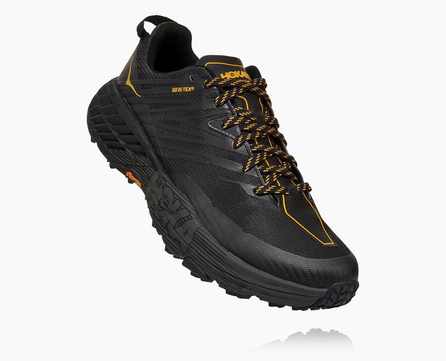 Pánske Trail Tenisky Hoka Slovensko - Speedgoat 4 Gore-Tex - Čierne 76124-WQAG